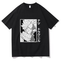 Áo Thun Tay Ngắn In Hình Manga Fairy Tail Thời Trang Thường Ngày Cho Nam Và Nữ