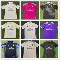 Áo Thun Tay Ngắn In Logo real madrid Thời Trang 2014 2015 2016 2017 2018 2019 2022