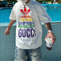 Áo Thun Tay Ngắn In Logo Tia Chớp Cổ Điển Thời Trang Chất Lượng Cao Cho Nam Và Nữ