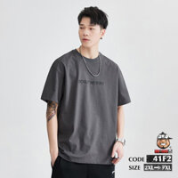 🔅Áo thun tay ngắn Nam BIGSIZE 80-150KG BÉO BẢNH BAO cotton thun mềm mại, lên form đẹp chữ Dont worry