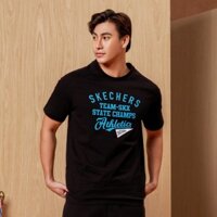 Áo Thun Tay Ngắn Nam Skechers Athletics Short Sleeve Tee - SL124M035-02L2