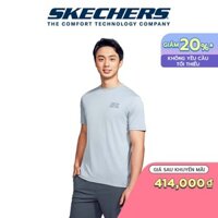 Áo Thun Tay Ngắn Nam Skechers Code Cyber Performance Short Sleeve Tee - SP324M528-LGM1