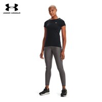 Áo thun tay ngắn thể thao nữ Under Armour HeatGear Armour - 1328964-001 - Black - S