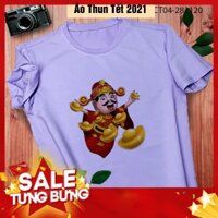Áo Thun Tết Thần Tài Ném Vàng - CT04-281120 - Áo thun mới