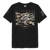 Áo thun Thái Lan in 3D la bàn OVDS trên nền camo rằn ri T0268