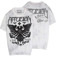 Áo thun thái nam cổ tròn ecko ông địa áo thun thái aff đại bàng