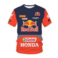 Áo Thun Thể Thao In logo red bull 3d Chất Liệu polyester Mau Khô Thời Trang Cho Nam