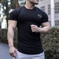 Áo Thun Thể Thao Nam, Áo Tập Gym Form Ôm Body Thun Lạnh Co Dãn 4c VQ- Ken Store