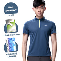 Áo thun thể thao nam Humbgo 108S5MA cổ trụ