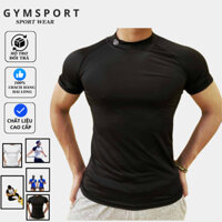 Áo Thun Thể Thao Nam LA NGẮN TAY Áo Tập Gym Form Ôm Body Thun Lạnh Co Dãn 4c
