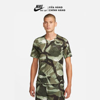 Áo Thun thể thao nam Nike Dri-FIT Miler DQ4737-386 Xanh lính phối màu thời trang cực chất