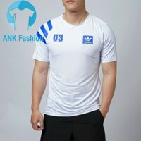 Áo Thun Thể Thao Nam Ôm Body ADP55 Cổ Tròn Tập Gym Thun Cotton Lạnh Co Dãn Thấm Hút Tốt Co Dãn 4 Chiều, Full Size