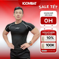 Áo thun thể thao nam tay ngắn ICOMBAT COOLMAX™ V.16 áo body nam viền chỉ nhanh khô