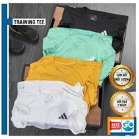 Áo Thun Thể Thao Nam Training A.di.das vải chính hã.ng dệt lỗ kim mịn nhẹ, thấm hút tốt, thiết kế 3 sọc cổ điển