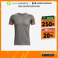 Áo Thun Thể Thao Nam Under Armour Heatgear® 2.0 Emboss - Xám  - 1366064-066 LS001