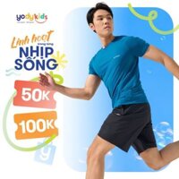 Áo thun thể thao nam YODY áo T-shirt sport thoáng khí thấm hút mồ hôi STM7055