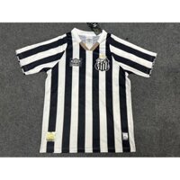 Áo thun thể thao ngắn tay Fan Edition 2425 Santos sân khách 10 Neymar Jr S-4XL