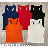 Áo Thun Thể Thao Nữ 3 Lỗ Trơn Vải Thun Co Dãn 4 Chiều Tập Gym, Yoga, Aerobic, Tennis, Pickleball - AML02