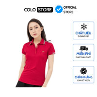 Áo thun thể thao nữ cổ vải Màu Đỏ Đô - CL1606778- Colo