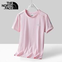 Áo thun thể thao nữ The North Face 2023 Cặp đôi mới Áo thun khô nhanh thoáng khí cổ tròn Ice Silk Nữ nhanh khô dáng rộng Tee