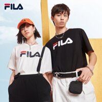Áo Thun Thể Thao Tay Lỡ Cổ Tròn In Chữ Fila Thời Trang Cho Nam Và Nữ