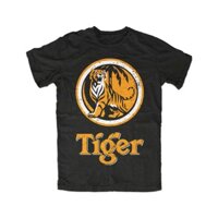 Áo Thun Thể Thao Tay Ngắn Cổ Tròn In logo tiger beer Thời Trang Mùa Hè Cho Nam