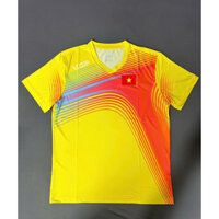 Áo thun thể thao VLOOP có lá cờ Việt Nam, Áo thi đấu Nam Nữ co giãn thoáng khí - BST CHIẾN BINH SAO VÀNG - Phi Vu Shop