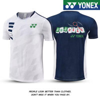 Áo thun thể thao Yonex 2024 Quần áo cầu lông mới Nhanh khô Ping Pong Tennis Trẻ em Đồng phục đội thể thao thông thường Nam Nữ Kid Áo ngắn tay