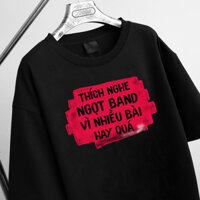 Áo thun Thích Ngot Band Oách Xà Lách | Áo Vớ Vẩn - Cotton 250gsm 5953103