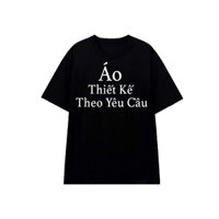 Áo Thun Thiết Kế Theo Yêu Cầu Nam Nữ, Hỗ Trợ Thiết Kế Miễn Phí, Vải Cotton Mỹ 4 Chiều Thoáng Mát Gildal NOLAS