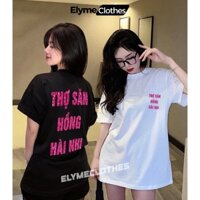 Áo Thun Thợ Săn Hồng Hài Nhi Kim Tuyến Nhũ Form Rộng TAme Officiall Unisex Chất Vải Cotton Cao Cấp