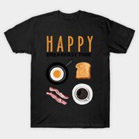 Áo thun Thời Gian Bữa Sáng Vui Vẻ Happy Breakfast Time TShirt - TEE83