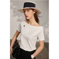 Áo thun trắng cao cấp Ami size M newtag chính hãng (dưới 57kg)
