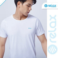 áo thun trắng nam relax cổ tròn tay ngắn cao cấp chính hãng , áo lót nam trắng cotton RA07 - M 54-61kg