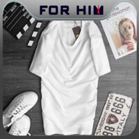 Áo thun trắng trơn  FOR HIM-9004TR Chính hãng