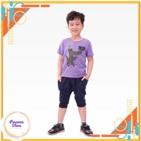 Áo Thun Trẻ Em In Cá Sấu Go Go Gator [Piacenza Store]