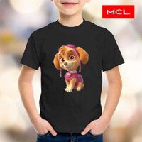Áo Thun Trẻ Em In Hình Đội Chó Cứu Hộ - chú chó áo hồng - SHOP Mẹ Gấu