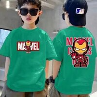 Áo thun trẻ em SUPER Kids Marvel Iron Man - Thoáng khí và sành điệu cho mùa hè