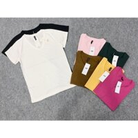 ÁO THUN TRƠN CỔ TIM