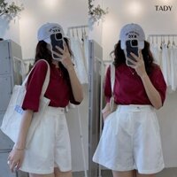 Áo Thun Trơn Cotton Form Rộng Nam Nữ - Áo Phông Trơn Cổ Tròn Unisex Form Rộng