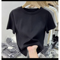 áo thun trơn form rộng basic bigsize 40-120kg vải đẹp mịn( đủ bảng màu)