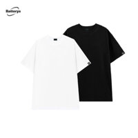 Áo Thun Trơn Form Rộng Tay Lỡ Unisex Batterys BTTrơn