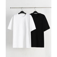 Áo Thun Trơn Oversize Loại Cotton Xịn Cao Cấp Không Xù Lông