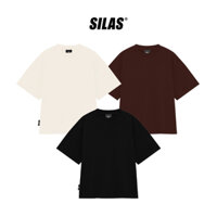 Áo Thun Trơn Oversize SILAS STUDIO, Áo phông chất liệu 100% cotton co giãn 2 chiều, Local Brand SILAS form rộng unisex