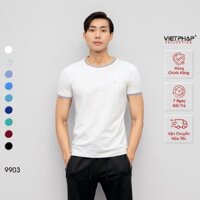 Áo Thun Trơn VIỆT PHÁP Form Body Chất liệu cotton co dãn thấm hút mồ hồi tốt 9903