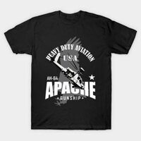 Áo thun Trực thăng Chiến đấu AH-6 9 AH64 Apache TShirt 4 - TEE53