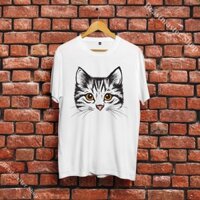 Áo Thun Tuổi Mão hình con Mèo Cat trẻ em đẹp cực chất ngắn tay cute dễ thương T41CAT019