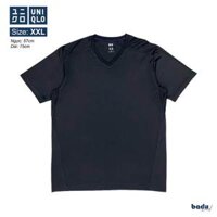 Áo thun Uniqlo 2hand size XXL | Màu đen