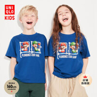 Áo Thun Uniqlo Tay Ngắn In Hình Phim Mario Dành Cho Trẻ Em 461328