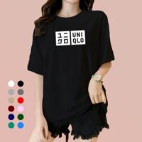 Áo thun Uniqlo tay ngắn in hình Cotton thoải mái